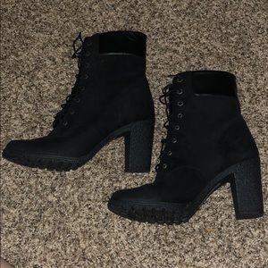 Timerbland Winter Boots with Heel